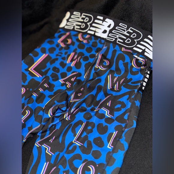 New Balance Relentless Crossover Printed High-Rise Tight Serene-Blue size Small - Picture 12 of 13